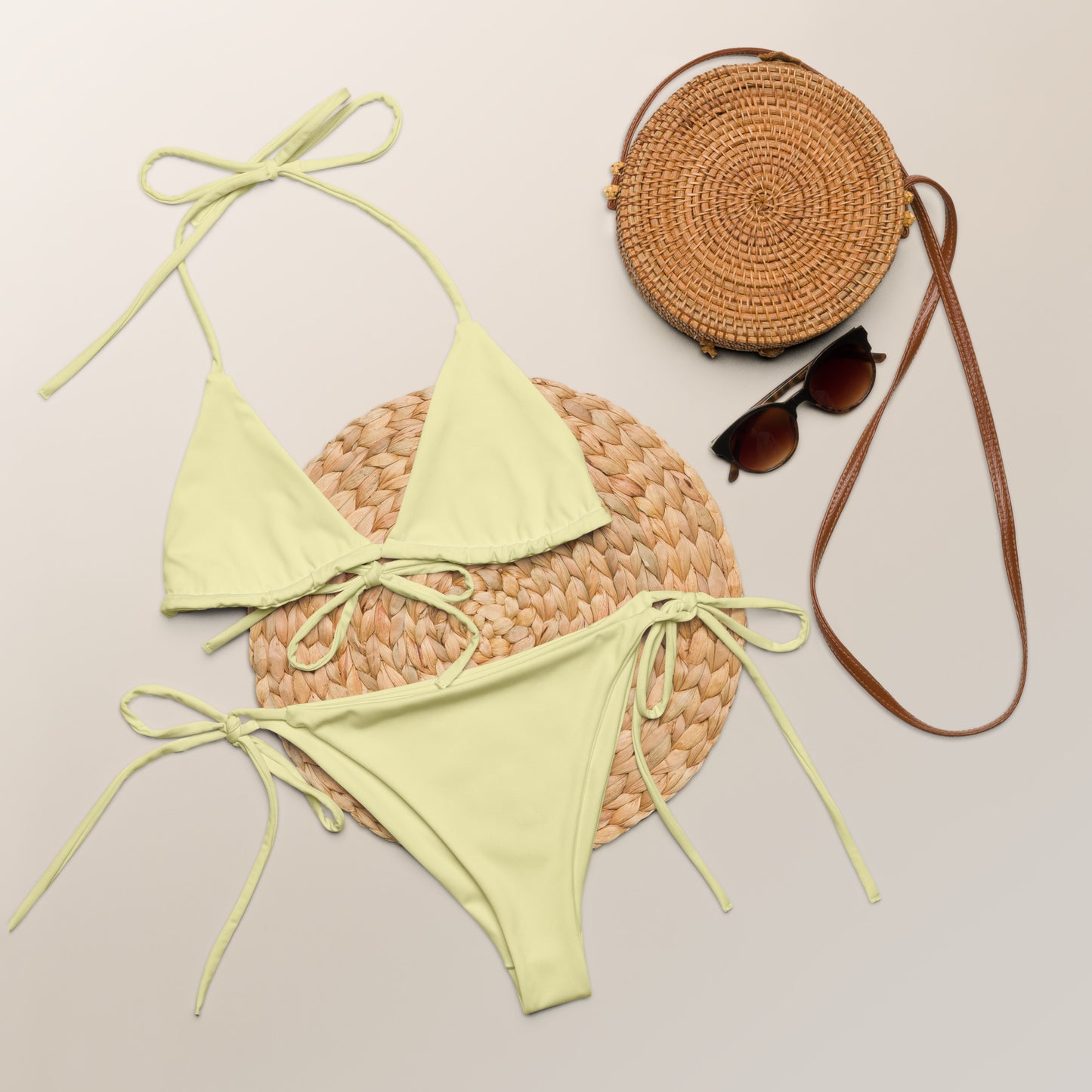 Mellow Yellow String Bikini