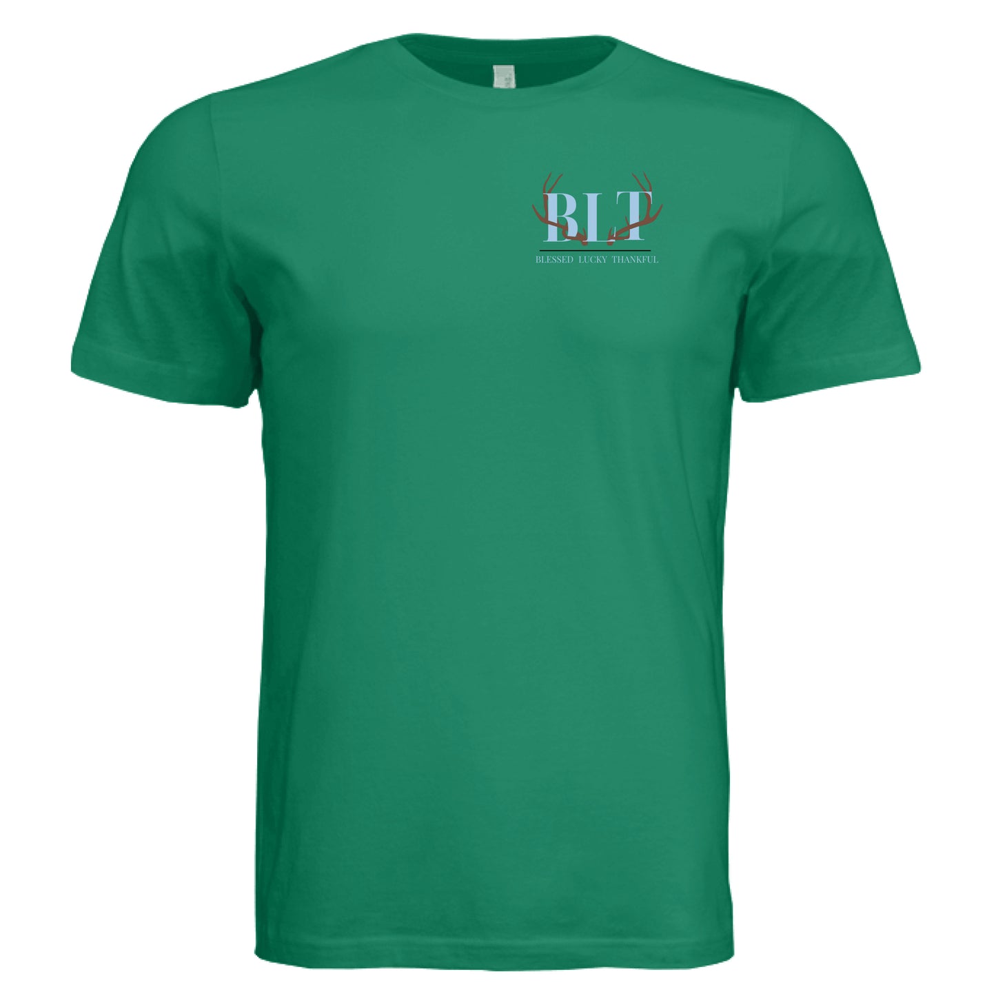 Solid Kelly Triblend - FRONT