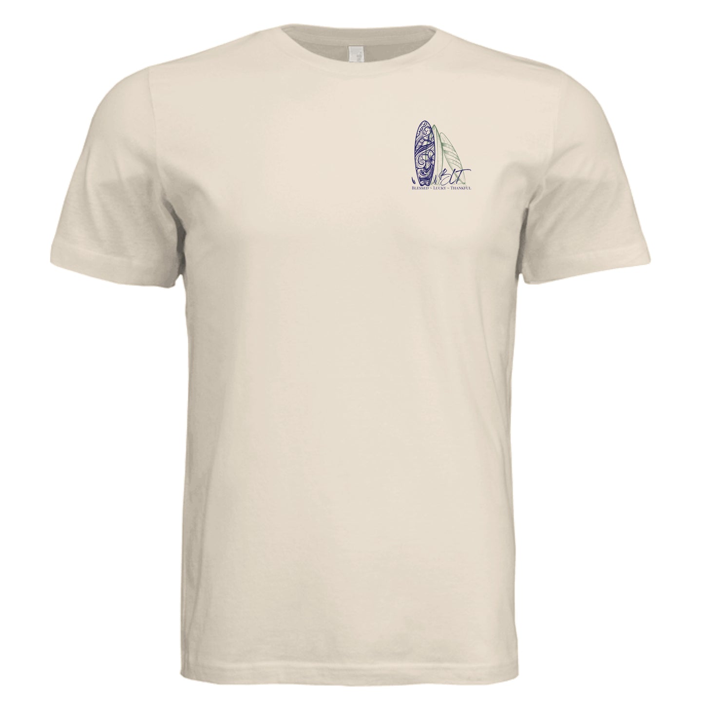 Solid Natural Triblend - FRONT