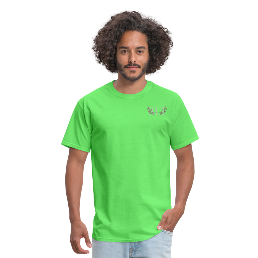 BLT Logo 'Antlers' Work Classic T-Shirt - Unisex - kiwi