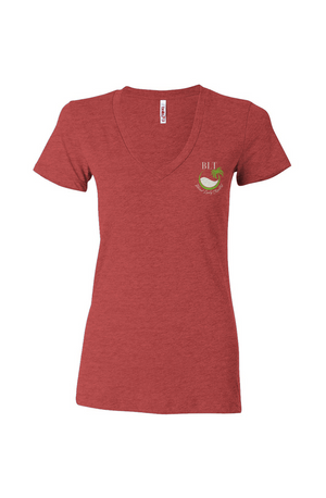 Live AlohaTriblend Deep V Neck Tee