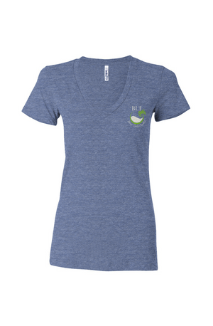 Live AlohaTriblend Deep V Neck Tee