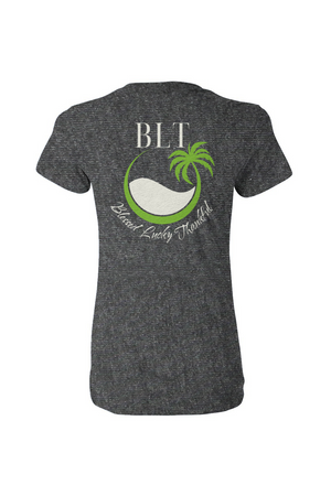 Live AlohaTriblend Deep V Neck Tee