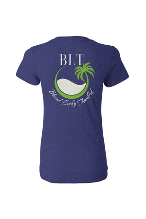 Live AlohaTriblend Deep V Neck Tee