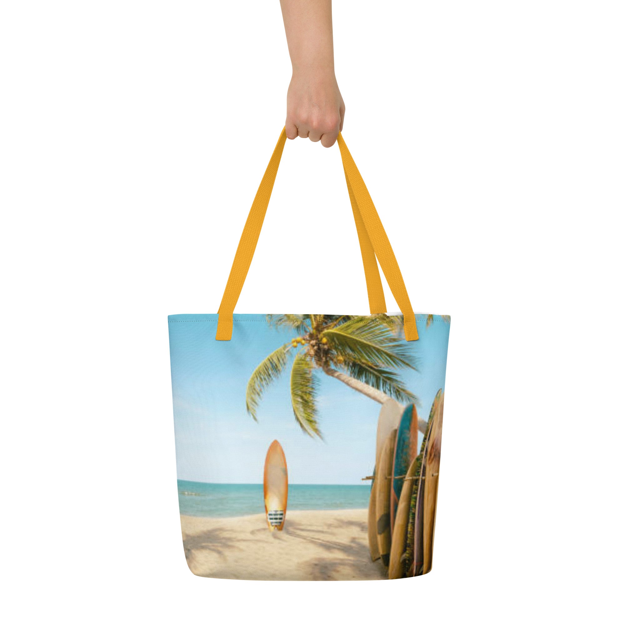 Ocean to Go Please - Large Tote Bag