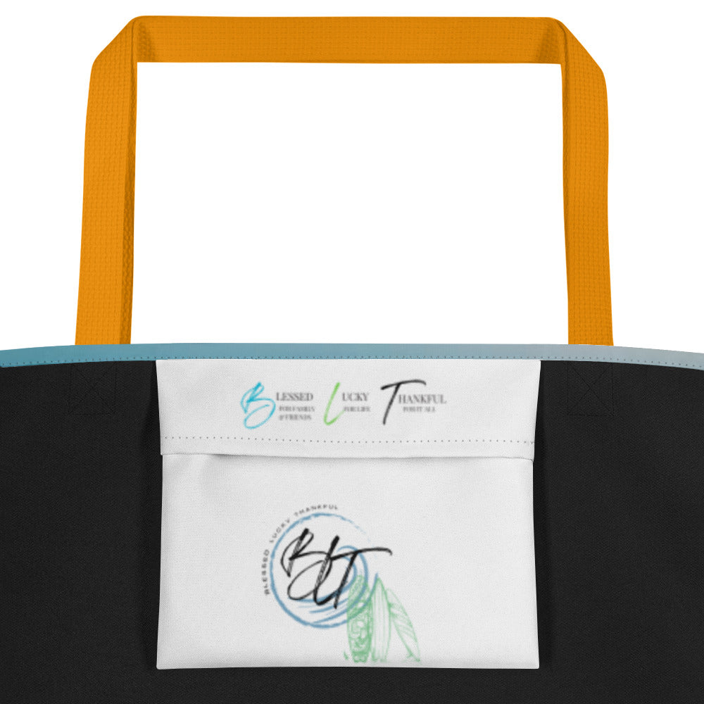 Ocean to Go Please - Large Tote Bag