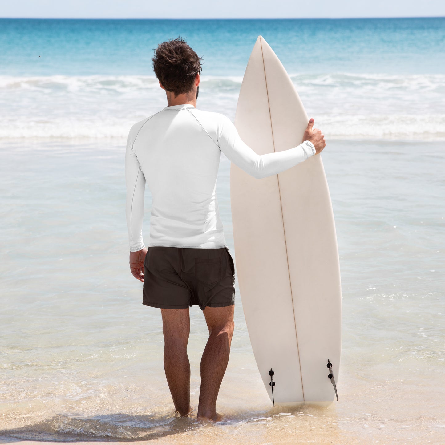 Red, White & Beach Superpowers Rash Guard