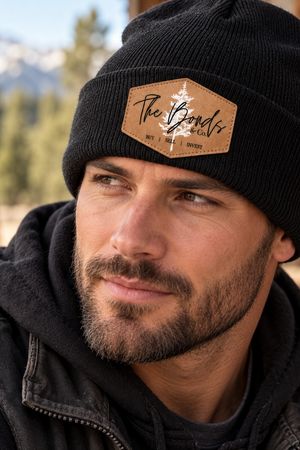 Knit Beanie - Black - The Bonds & Co.