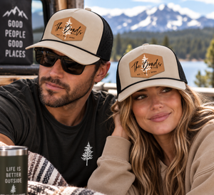 Black/ Tan Performance Cap - The Bonds & Co.