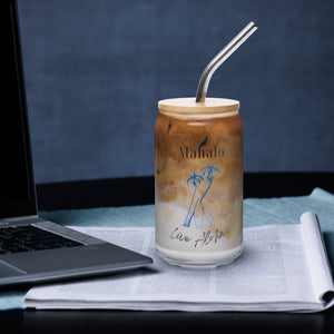 "Catch a Wave" Glassware (W/WO Straw and Lid) - Classic logo