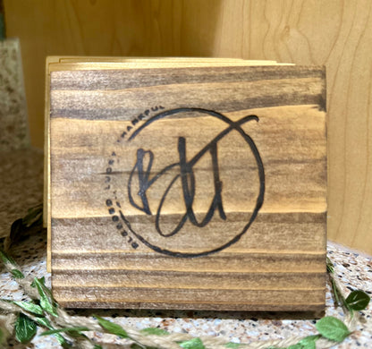 Handcrafted Wood Coasters