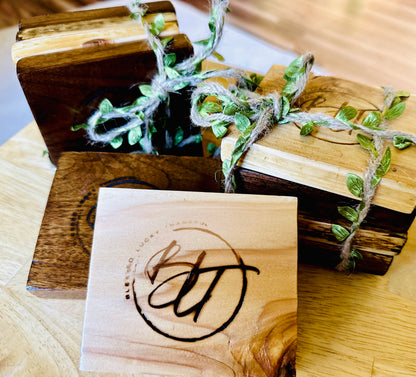 Handcrafted Wood Coasters