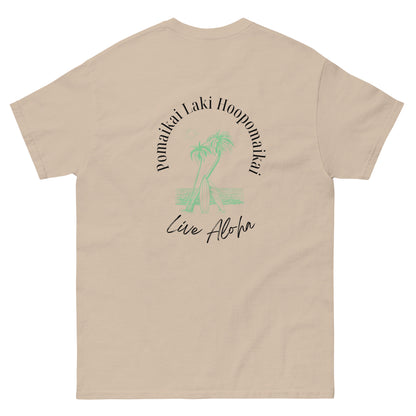 Pomaikai Laki Hoopomaikai Classic Tee (to give Blessings, Lucky and Thankfulness)