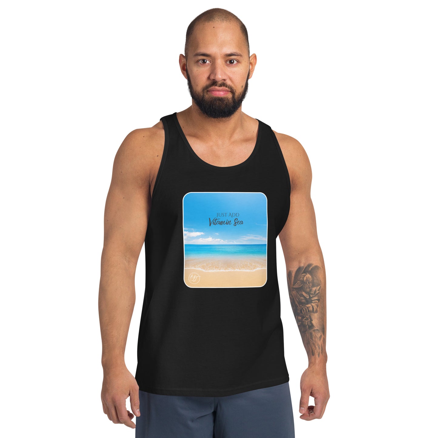 Just Add Vitamin Sea Men's Tank Top