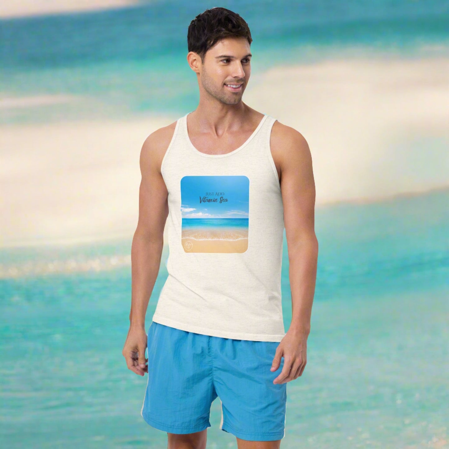 Just Add Vitamin Sea Men's Tank Top