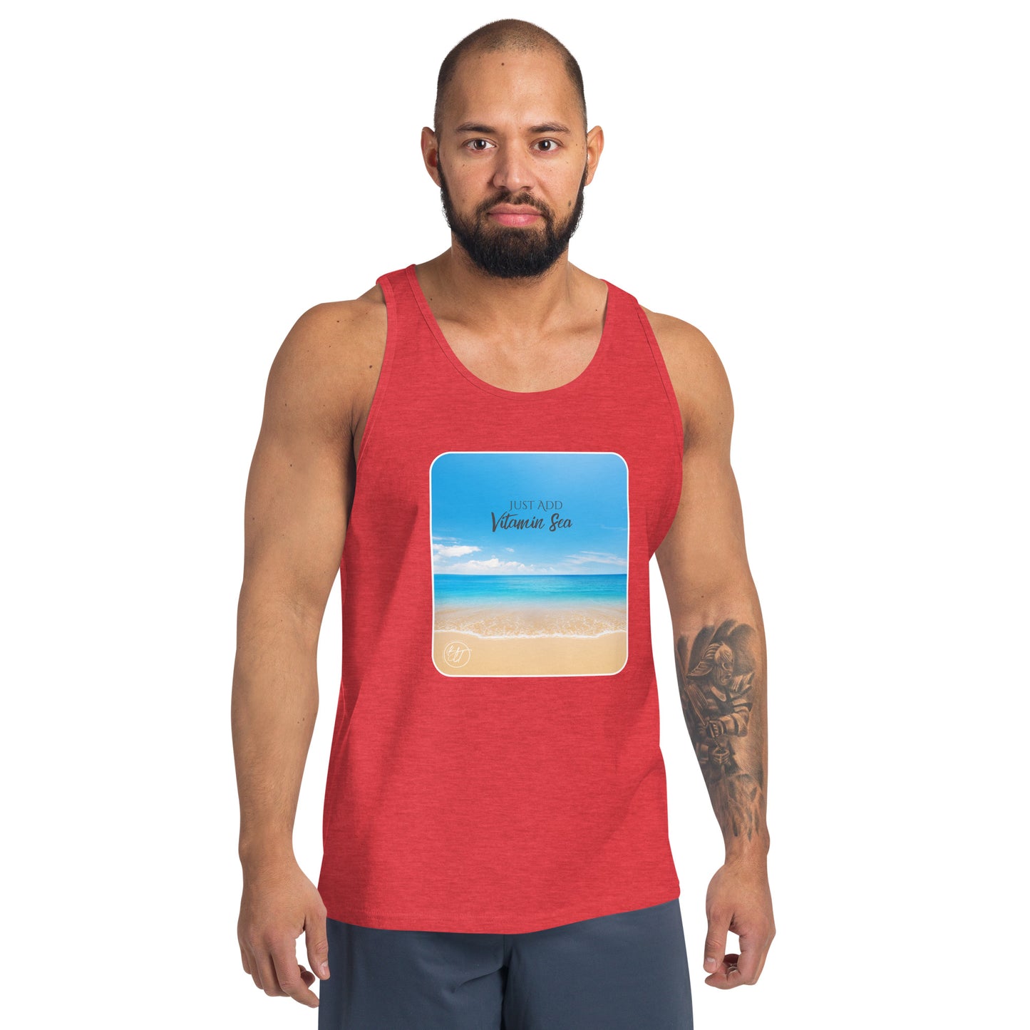 Just Add Vitamin Sea Men's Tank Top