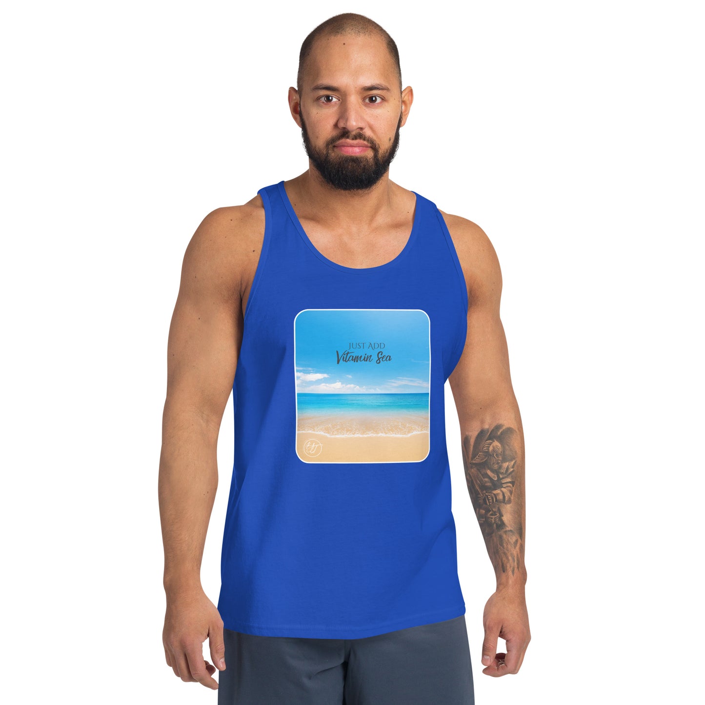 Just Add Vitamin Sea Men's Tank Top