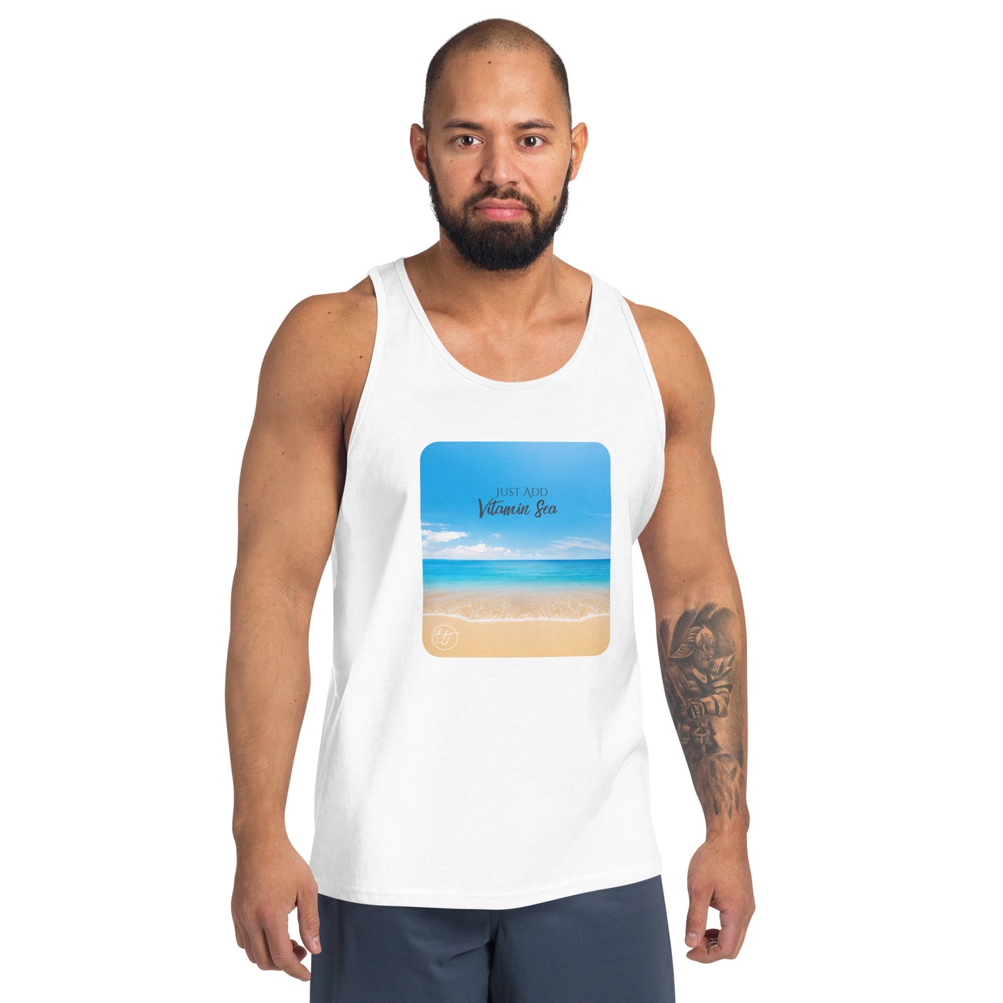 Just Add Vitamin Sea Men's Tank Top