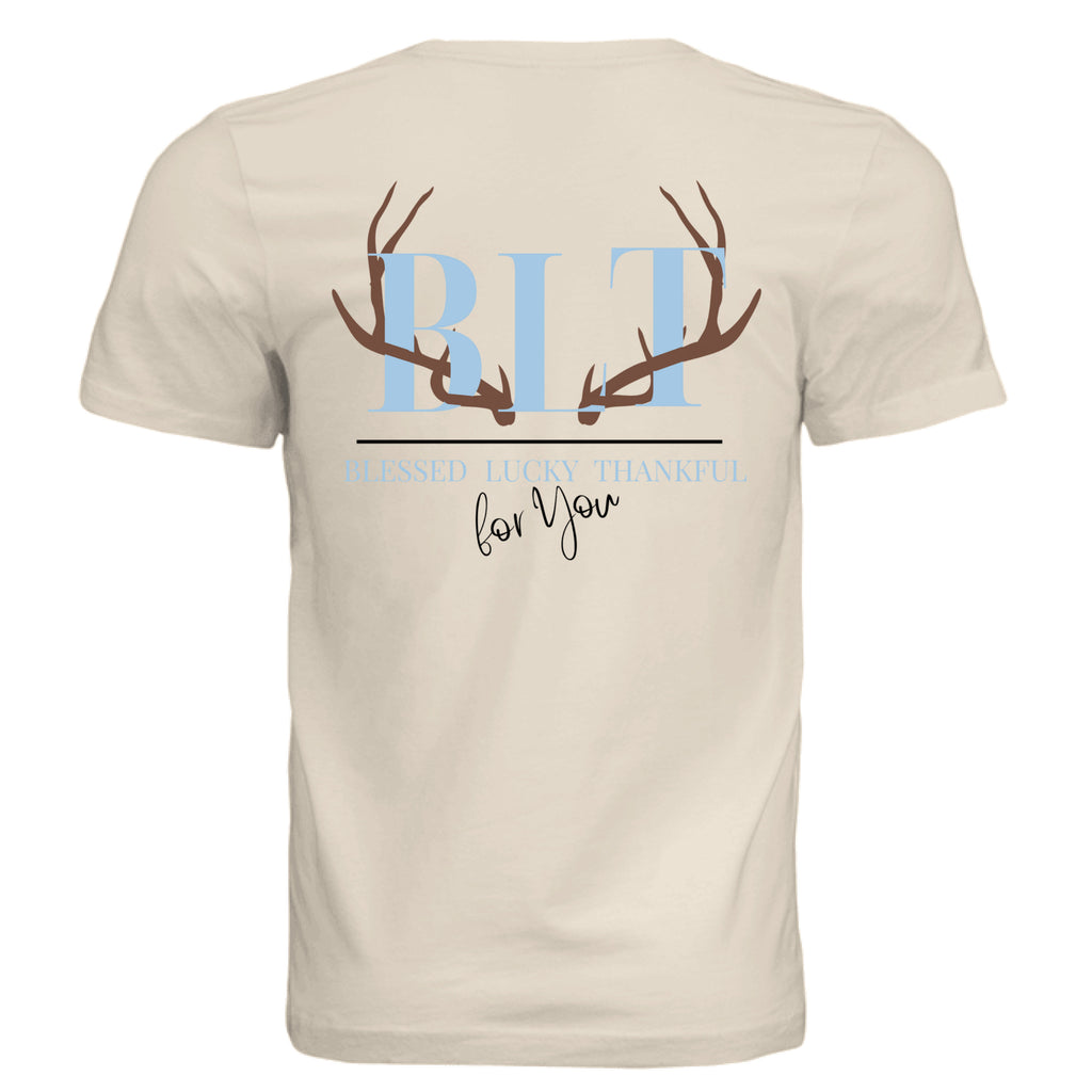 Solid Natural Triblend - BACK