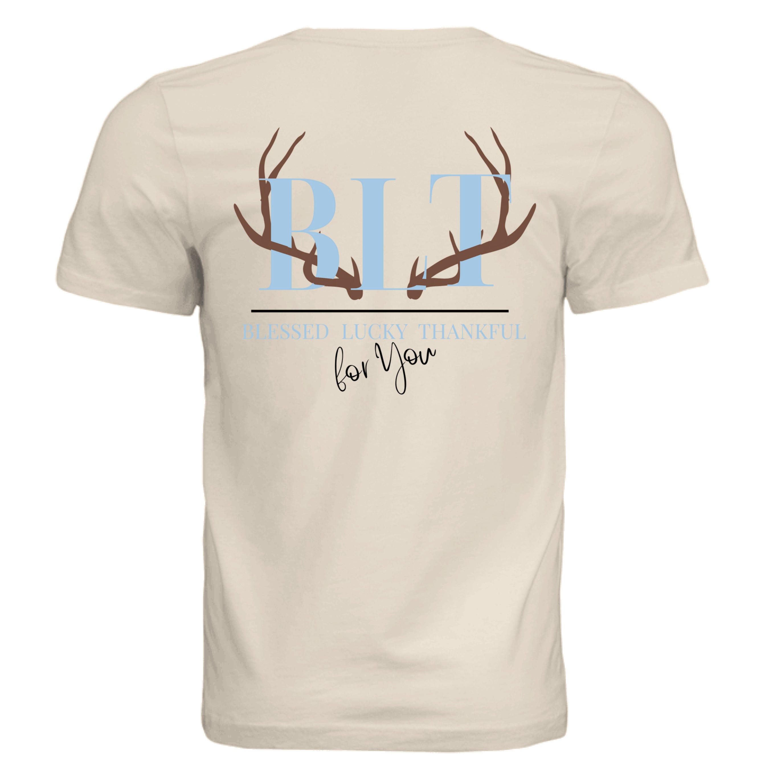 Solid Natural Triblend - BACK