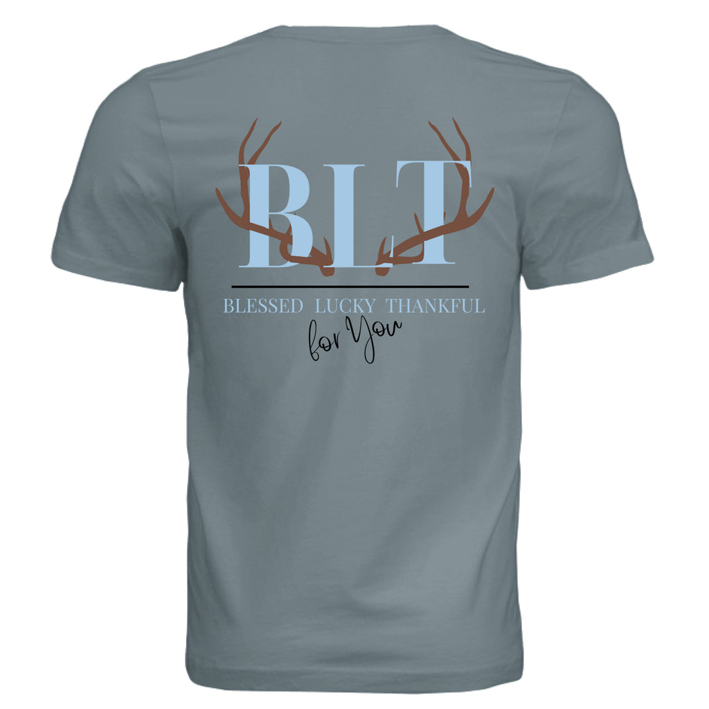 Blue Storm Triblend - BACK