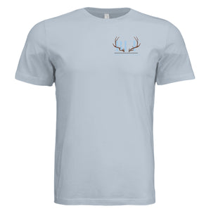 Solid Carolina Blue Triblend - FRONT