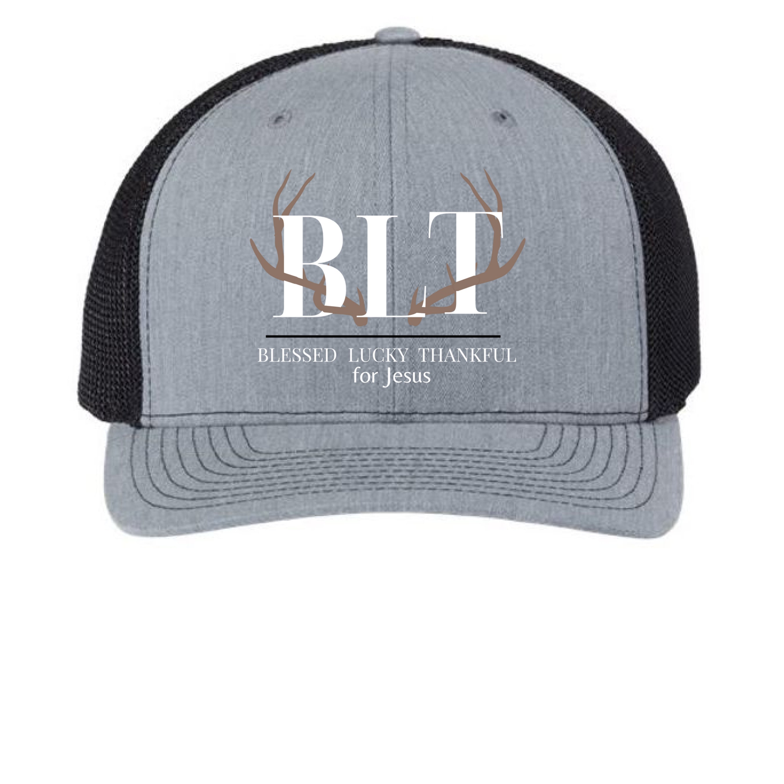 Heather Grey/ Black - FRONT