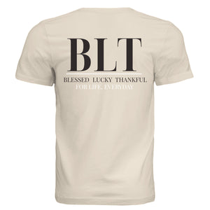 Solid Natural Triblend - BACK