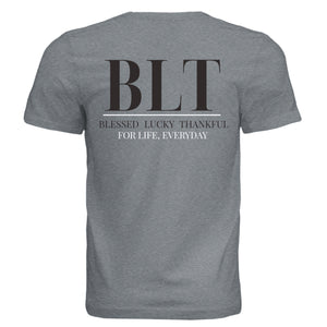 Solid Slate Triblend - BACK