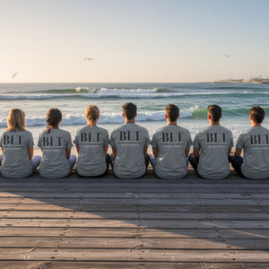 Blue Storm Triblend - BACK