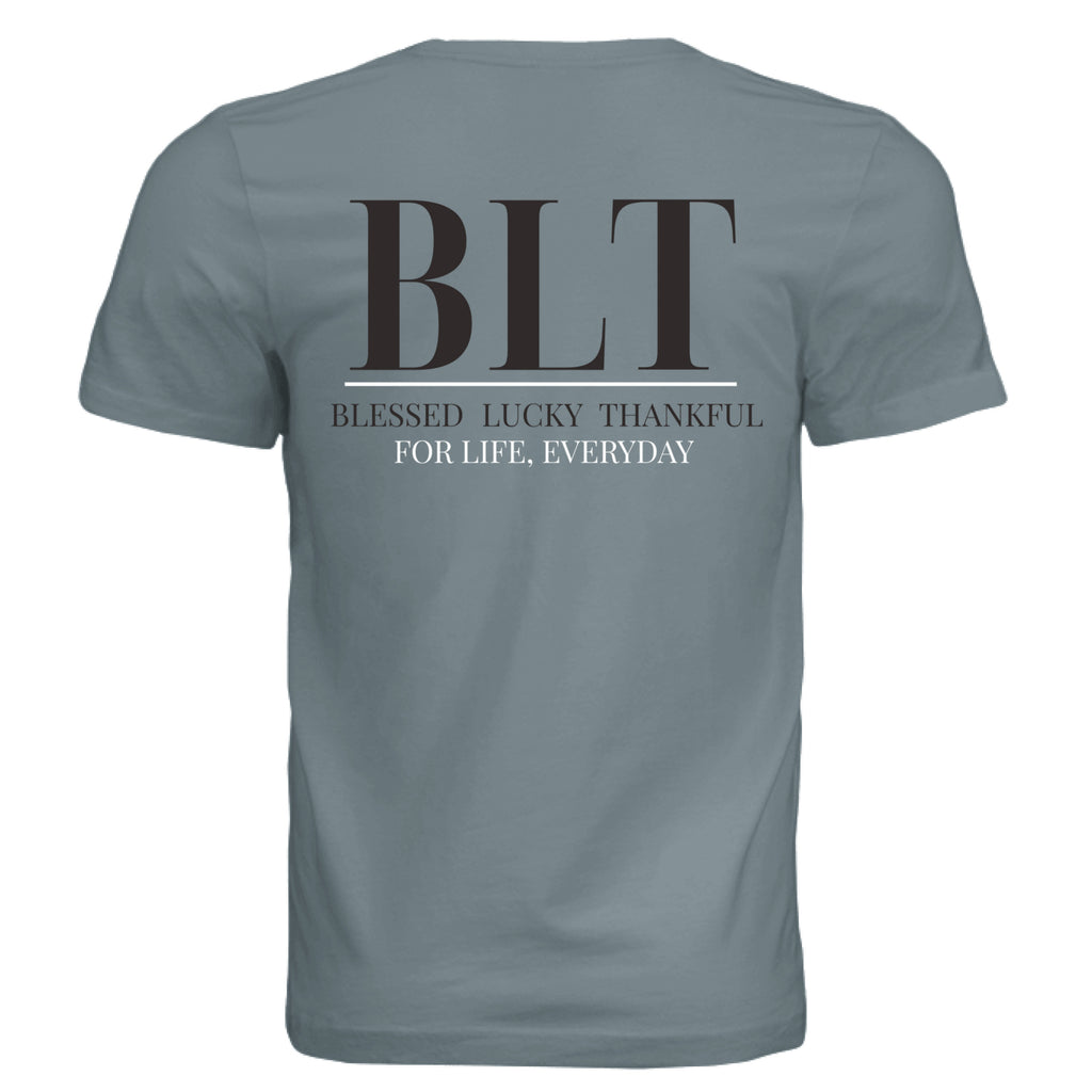 Blue Storm Triblend - BACK