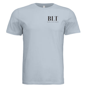 Solid Carolina Blue Triblend - FRONT