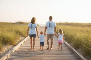 Solid Carolina Blue Triblend - BACK