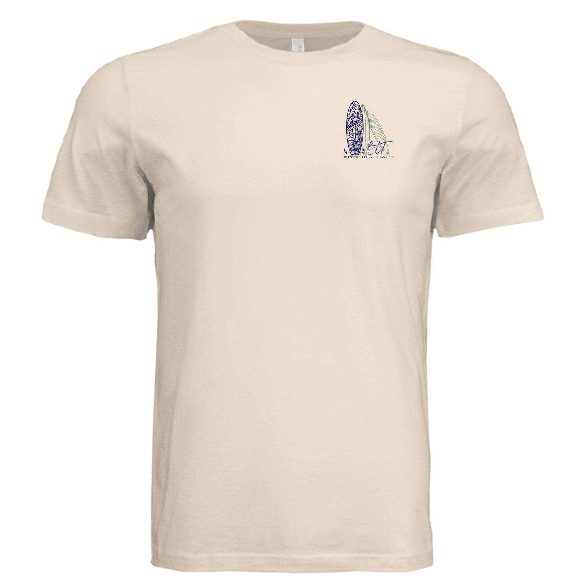 Solid Natural Triblend - FRONT