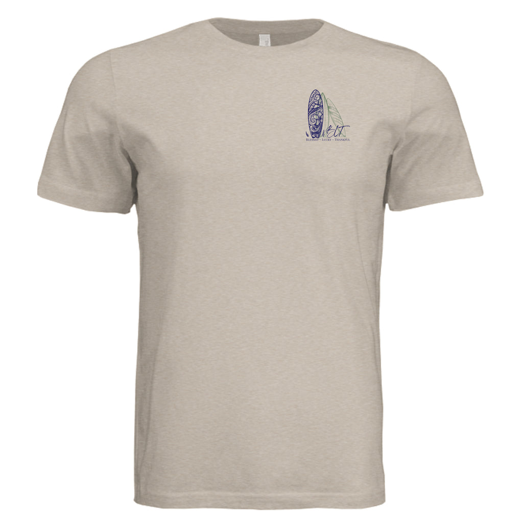 Tan Triblend - FRONT