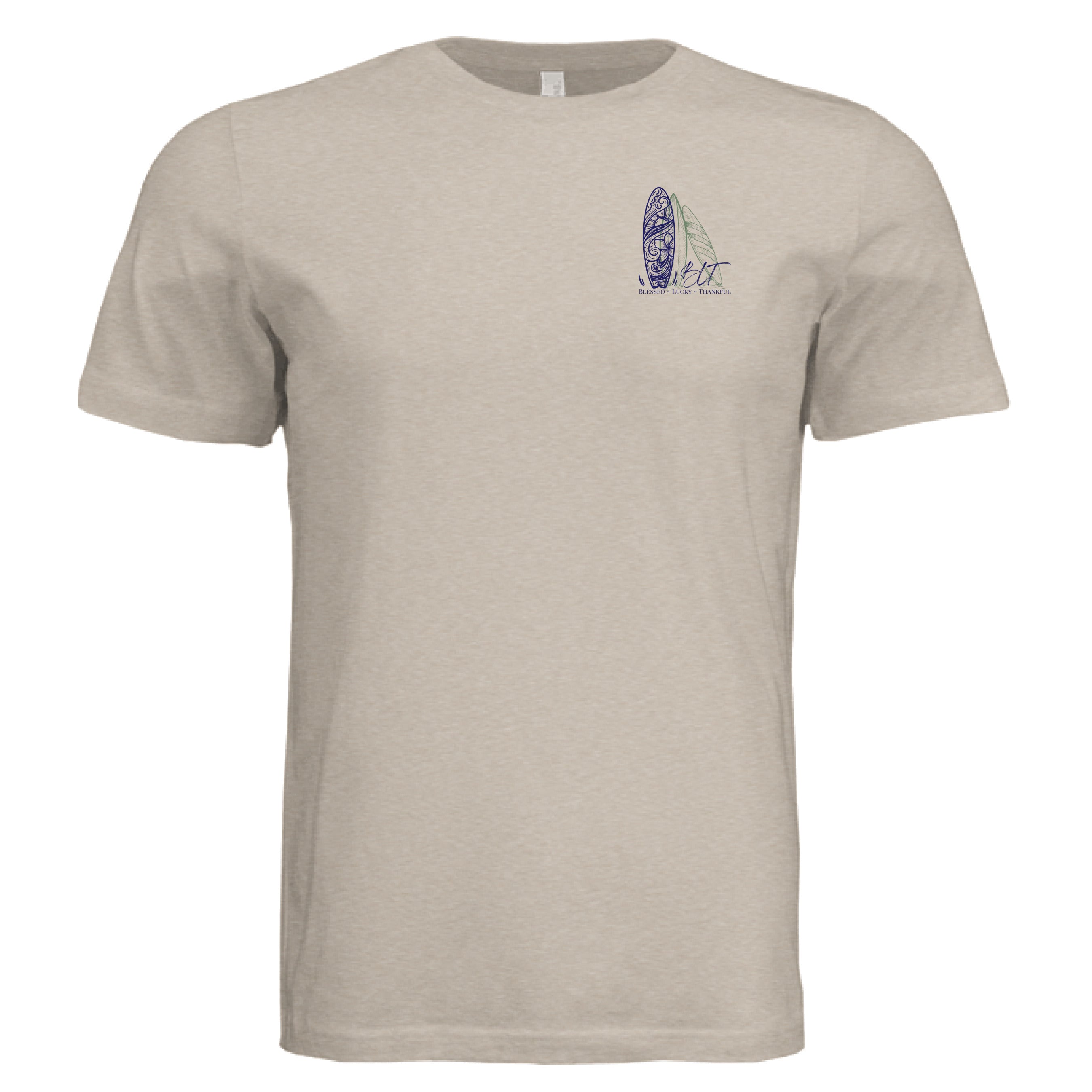 Tan Triblend - FRONT