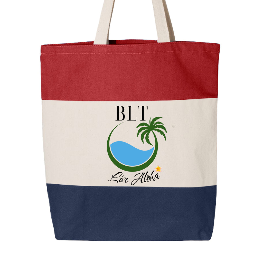 Navy/ Natural/ Red - BACK