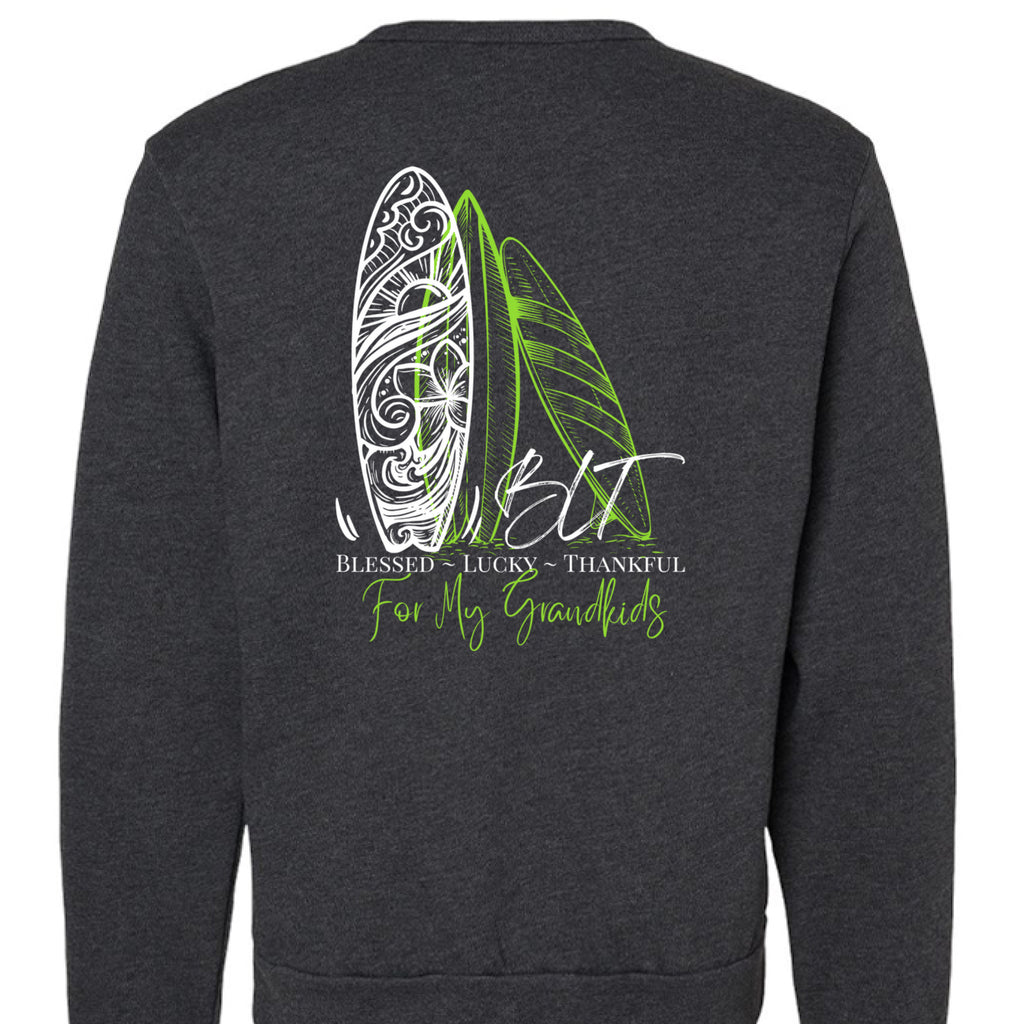 Dark Grey Heather - BACK