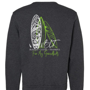 Dark Grey Heather - BACK