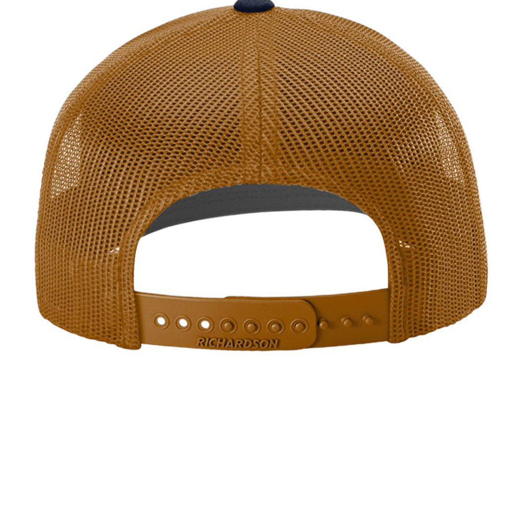 Navy/ Caramel - BACK