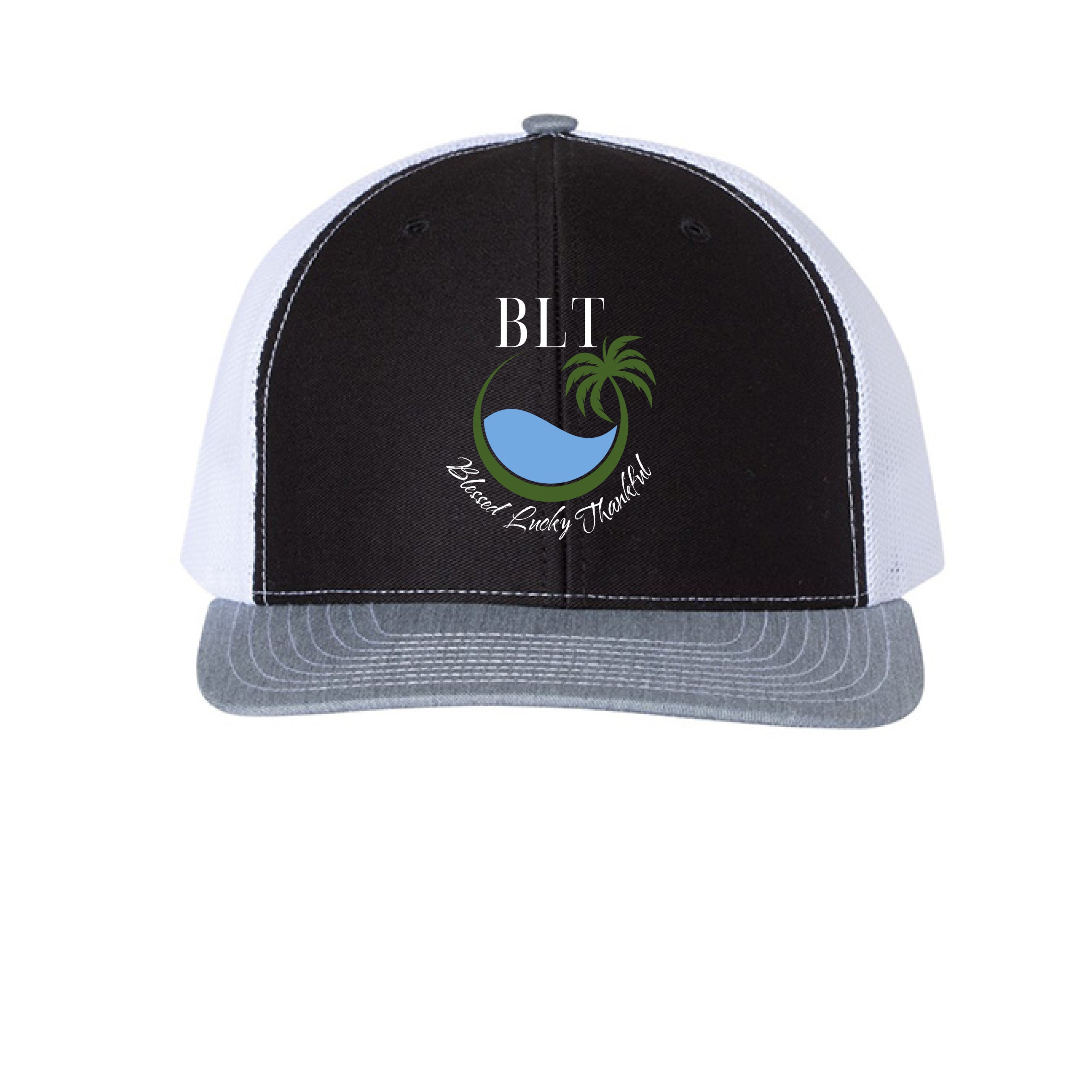 Black/ White/ Heather Grey - FRONT