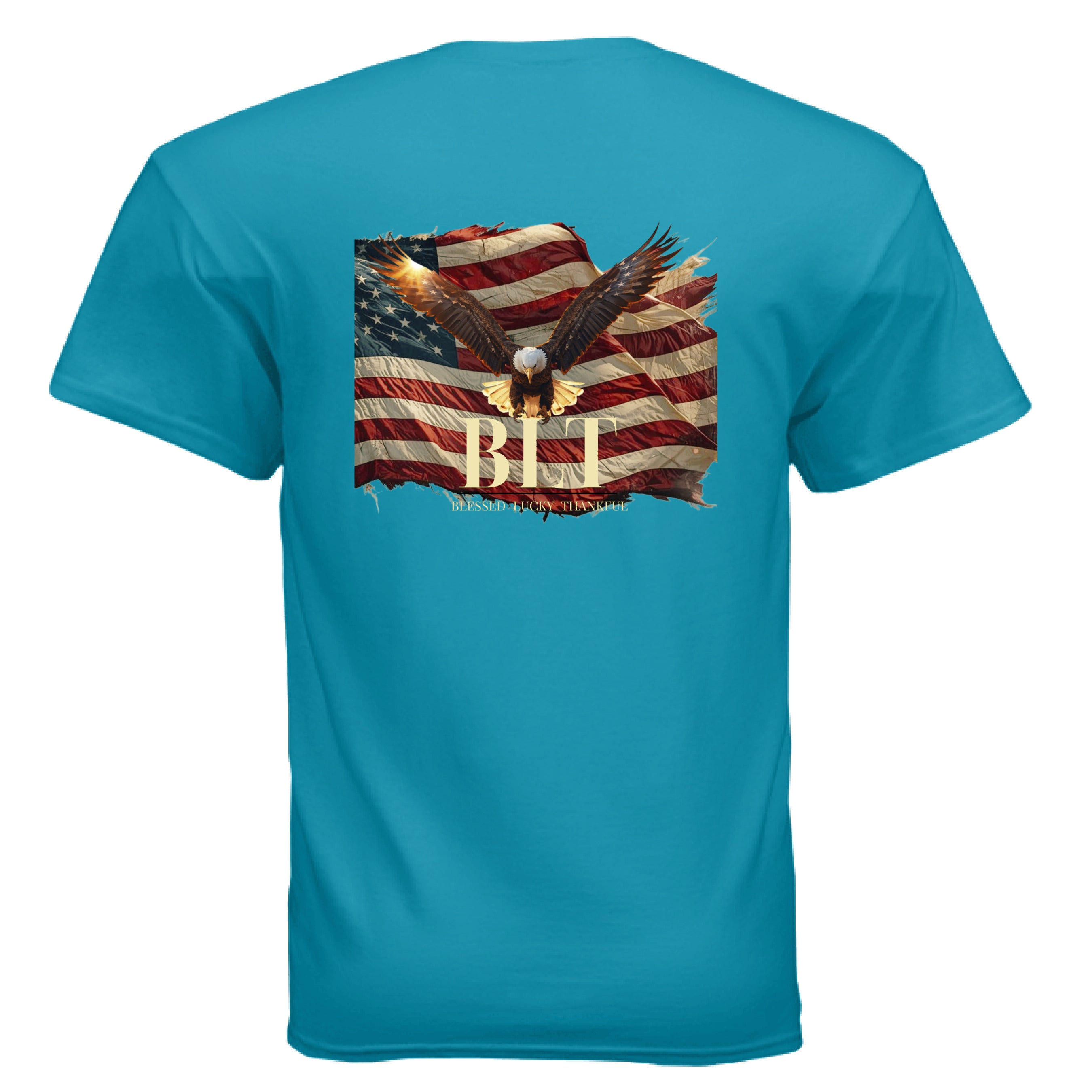 TROPICAL BLUE - BACK