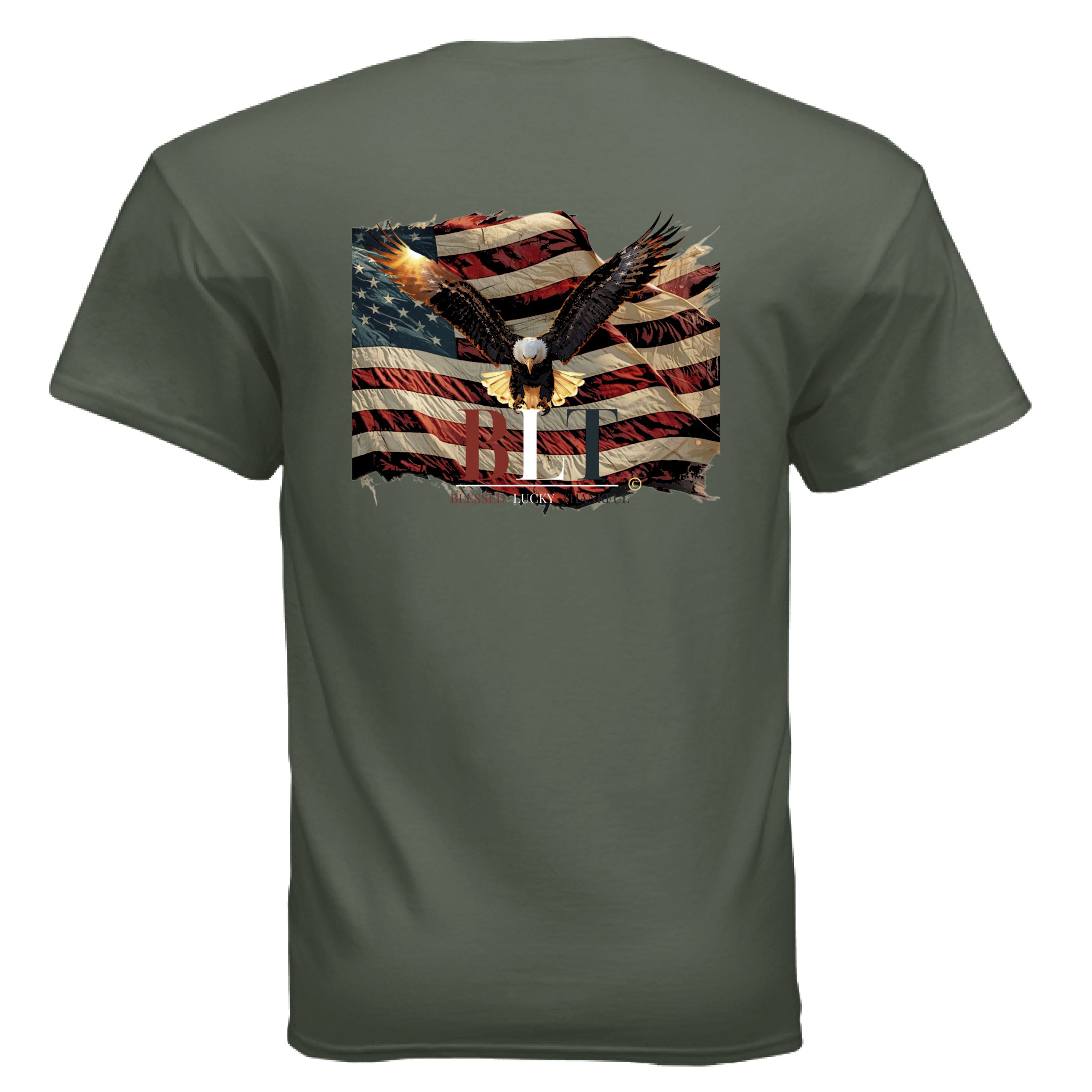 MILITARY GREEN - BACK