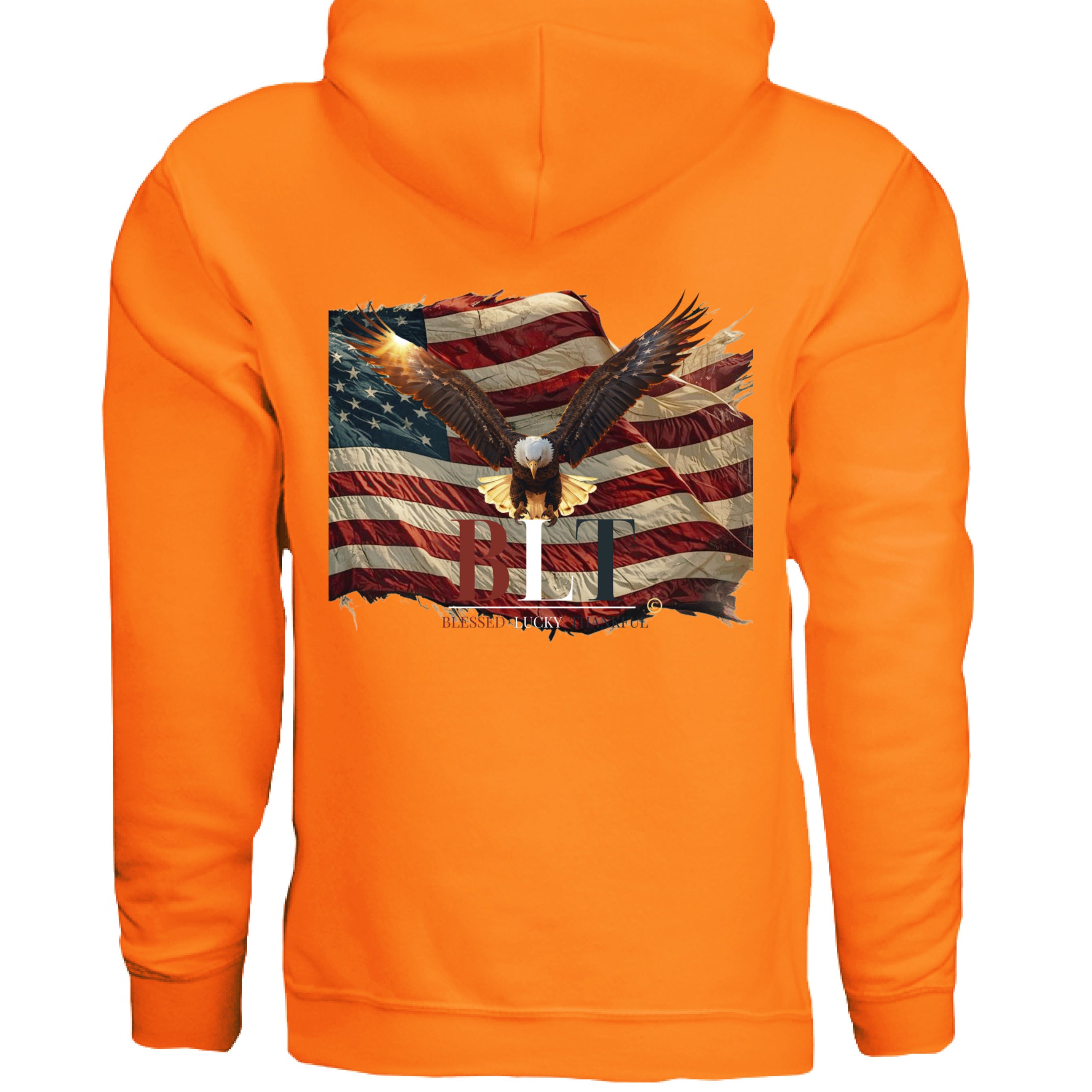 SAFETY ORANGE - BACK