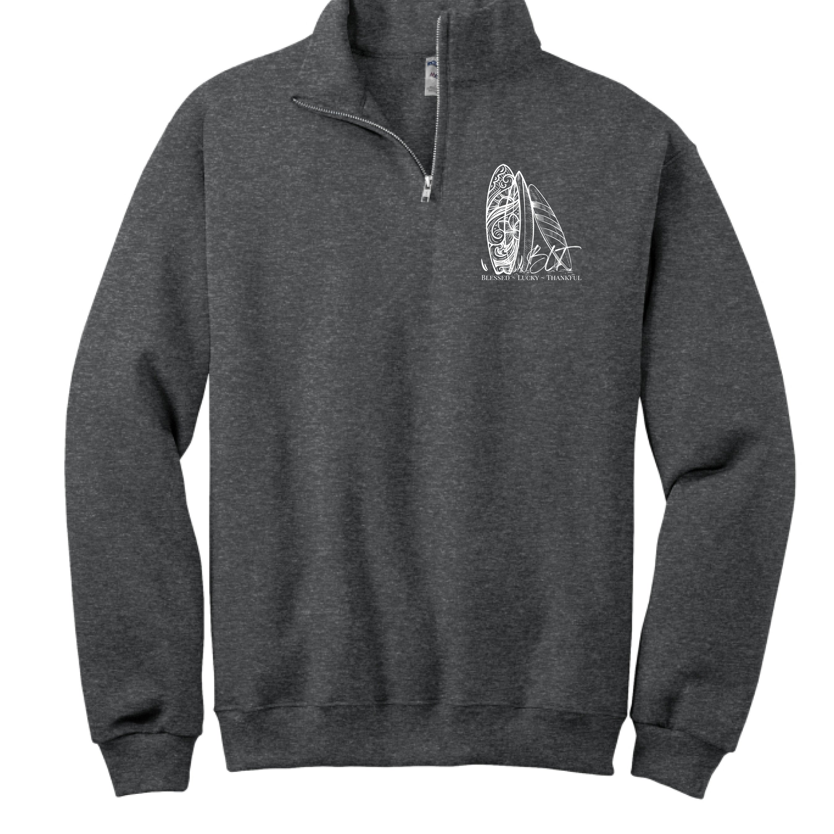 BLACK HEATHER - FRONT