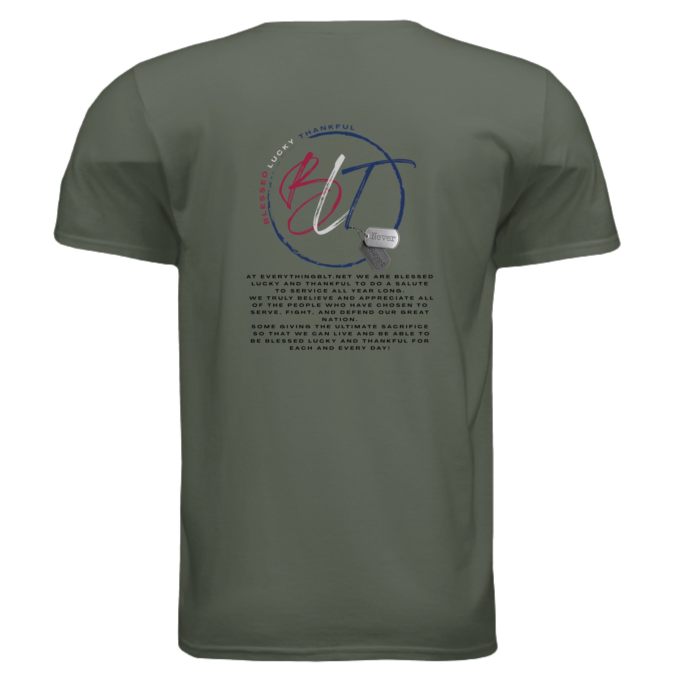 MILITARY GREEN - BACK