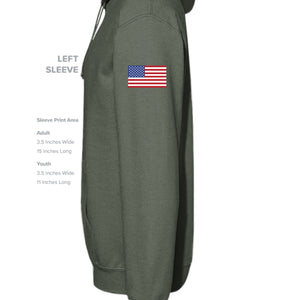 MILITARY GREEN - SLEEVE_LEFT