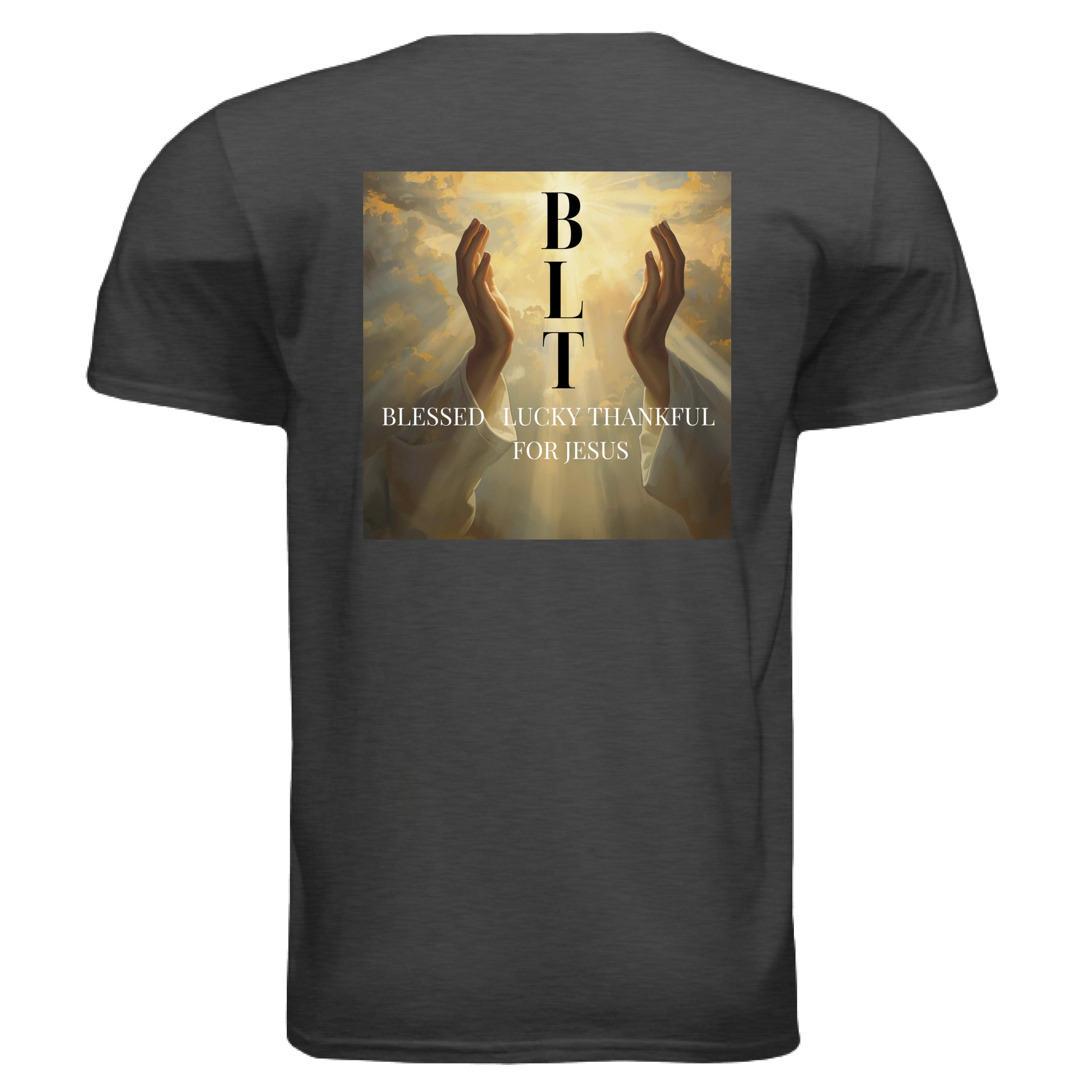 Heather Dark Grey - BACK