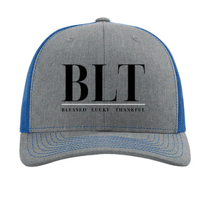 Heather Grey/ Royal - FRONT