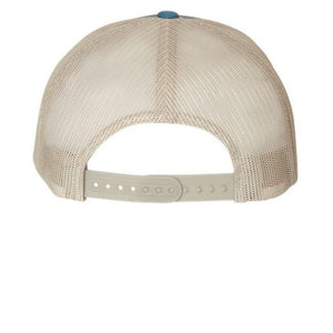 Steel Blue/ Silver - BACK